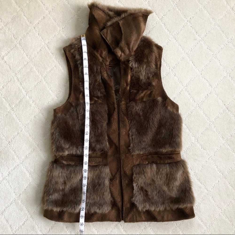Rachel Zoe Faux Fur Vest - image 6